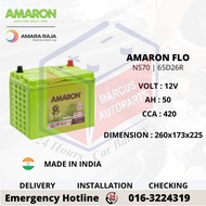 AMARON FLO NS70 | 65D26R AUTOMOTIVE CAR BATTERY