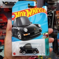 Hot Wheels Tooned Porsche 911 Turbo 3.6 (964) Black
