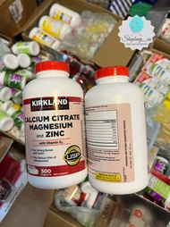 Viên uống Kirkland Calcium Citrate Magnesium and Zinc 500 viên - Mỹ