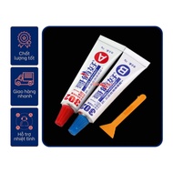 AB 302 transparent 2-component heat-resistant epoxy glue for plastic and NO MORE NAIL super glue 60g