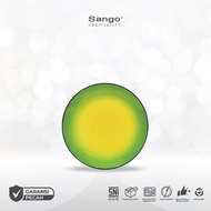 Sango Java Kyoto Green Coupe Plate 18cm Coupe Plate Ceramic Hotel Restaurant Cafe