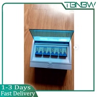 Distribution Panel Box Flush Type 12/8 ways w/ Circuit Breaker (SET)