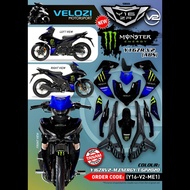 Coverset Yamaha Y16 V2 Velozi