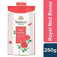 YARDLEY LONDON ROYAL RED ROSES TALCUM POWDER 250GM