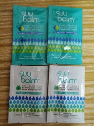 Suu balm body wash, moisturizer 4 bags