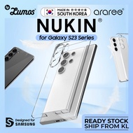 Araree Samsung Galaxy S23 / S23 Plus / S23 Ultra Nukin Series Simple Slim Transparent Protective Cas