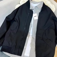 Autumn High-End Feeling Ruffian Handsome Stand-Up Collar Street Wear Cool Handsome Jacket