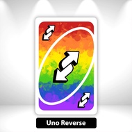 Uno Reverse - Sticker TNG Sticker TNG NFC Card Skincard Cover Uno Reverse by Sticko Animation Touch 