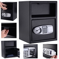 (Tamsun) Digital Safe Box Depository Drop Deposit Front Load Cash Vault Lock Home Jewelry-