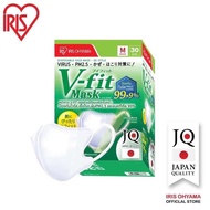 🇯🇵 IRIS OHYAMA V-fit 🇯🇵หน้ากากอนามัย ไอริส โอยามะ IRIS OHYAMA V-fit ใส่สบาย กระชับ แบบกล่อง 30 ชิ้น