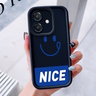 Case For OPPO A3 4G A3 Pro 5G A3X 4G A3X 5G A40 A60 5G Three-Color Smile Phone Silicone Shockproof