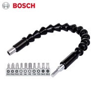 Bosch Flexible Extension Shaft with Bit Set 11pcs Screwdriver Attachment 200/300mm Drill Bit Extension 360 omni-direction