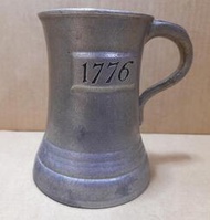 早期美國製 Wilton Columbia PA 1776 鋁合金啤酒杯 高柄馬克杯 - 14 盎司
