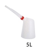 MAKGFG Plastic Oil Measuring Jug 1.2/2/3/4/5 Litre with Pouring Plastic Oiler Oil Pot Durable Spout 