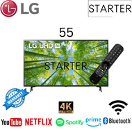 LG UHD 4K Smart TV รุ่น 55UQ8050 | Real 4K l HDR10 Pro l Google Assistant l Magic Remote Youtube Netflix 2023 ประกันศูนย์ 3 ปี ส่งฟรีทั่วไทย