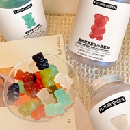 [Fat 6 Bottles] Multivitamin Niacinamide Whitening Su Yan Sea Salt Nourishing Gummy Bear Apple Cider
