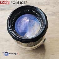 เลนส์มือหมุน Asahi Auto-Takumar 105mm f/2.8 M42 Mount Vintage Lens Japan