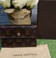 AUTHENTIC LV Alexandra wallet inc Dompet LV Preloved second