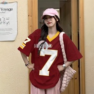 【Custom Name & Number】baju jersey perempuan Number 7 Dry T-Shirt Standard Sublimation Jersey custom 