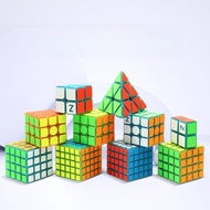 Hot Sale Ready Stock Pyramid 2345th Order Children Educational Creative Luminous Rubik's Cube