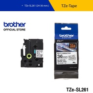 Brother Self Laminated tape สำหรับงานติดสาย ขนาด 36 มม. ใช้กับรุ่น PT-E550WVP, PT-P900W, PT-P950NW, PT-E850TKWLI