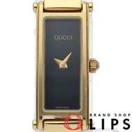 Gucci 女士 1500 GP 手錶，黑色，成色極佳 [二手]