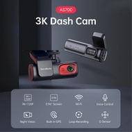 ServAuto AS700 3K+1080P HD Resolution Dashcam (Front & Rear)