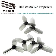 2/6/10 Pairs YSIDO DT63 V2 2.5inch 63mm RC Propeller DT63MMX3V2 3-Blade Props For RC FPV Racing Dron