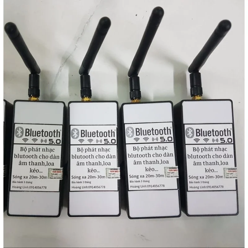 bluetooth 5.0 thu phát nhạc dành cho amply vang mixer loại cấm nguồn 5v trực tiếp(giá kèm cóc sạc)