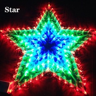 Tiko# Christmas parol light Lantern Seasonal Outdoor Decoration (FLASH) DECORATIVE WALL