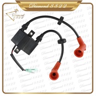 MESIN 6B4-85570-00 IGNITION COIL ASSY 15PK WITH COIL COVER SPARE PARTS FOR OUTBOARD OUTBOARD ENGINE