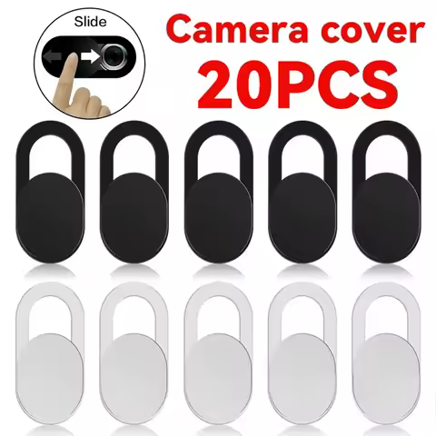20-1pcs Webcam Cover Antispy Webcam Protection Cover Slider Lens Privacy Stickers for IPad Phone Lap