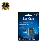 Thẻ nhớ MicroSDXC Lexar 64GB 633x A1 V30 U3 4K đọc 95MB/s ghi 45MB/s (Xanh) Nhat Tin Authorised Stor