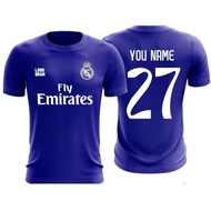 FREE CUSTOM NAMESET Jersey Real Madrid Jersey Real Madrid Jersey Bola