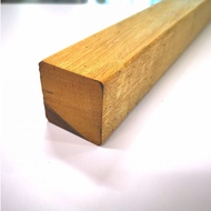 KAYU 42mmx42mm (2inchx2inch) Meranti Wood/Red Meranti/Meranti Wood/Ready to Crab/Furniture Wood