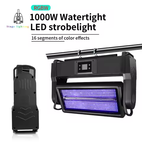 1000W DMX super bright DJ wall washer light bar LED strobe Suitable for outdoor performances waterpr