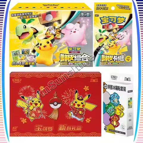 Original Pokemon Cards Collect 151 Scarlet&Violet Simplified Chinese PTCG Trading Cards Genuine Game