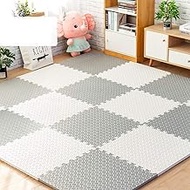 Stylish Joint Mat Rug 60 x 60 x 2 x 9 Mat Carpet Tiles Puzzle Mat (Color 8 30 x 30 x 1 x 24)