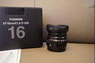 Fujinon XF 16mm f 2.8 R WR Lens