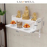 [FIRE] Luxwell wall-mounted altar shelf, compact, convenient 2-tier hanging altar Lux324
