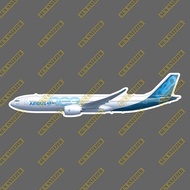 Air Bus A330neo Realistic Civil Aircraft 3M Sticker Size 165mm