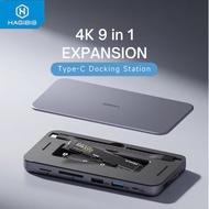 Hagibis MC15 USB-C Hub with M.2 SSD Enclosure, 2-in-1 Type-C Docking Station & M.2 NVMe SSD External