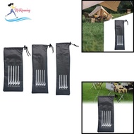 [Whweight] Tent Stakes Storage Bag Tent Peg Nails Bag Holder Portable Camping Bag Camping Tent Peg Bag for Camping Tent Beach Picnic