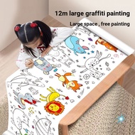 Children's Graffiti Drawing Scroll Coloring Painting Drawing Paper Long Drawing Scroll Kindergarten 