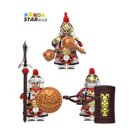 Ancient Soldier Minifigure Suitable Small Particle Building Blocks Song Bing Tang Bing Chinese Style