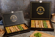 Mix Baklava Set Pistachio & Walnuts 50pcs & 32pcs (มิกซ์บัคลาวาพิสตาชิโอ&วอลนัท 50 ชิ้น และ 32 ชิ้น)
