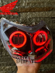LAMPU DEPAN DAYMAKER LED SUPRA X 125 FI 2013-2018 INJEKSI