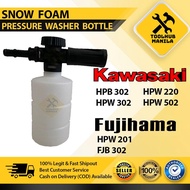 (100% Original) Snow Foam Bottle Foam Cannon for KAWASAKI FUJIHAMA Portable Pressure Washer Sprayer