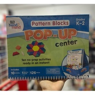86876 Educational Insights Math Games with Pattern Blocks - Pop-up Math Games with Pattern Blocks