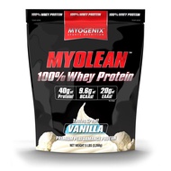 Vanilla Whey Protein Powder - Myolean 100% Whey Protein Powder with 20 Grams of Protein Per Serving,